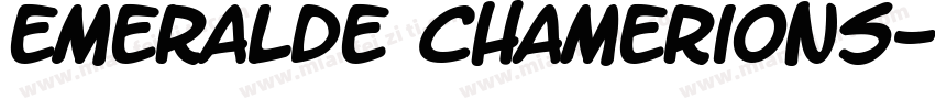 Emeralde Chamerions字体转换